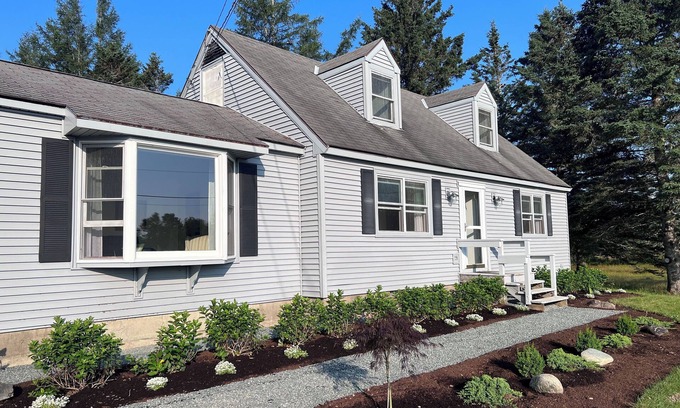 Hancock Haus | Peaceful vacation home with stunning ocean views and private woods