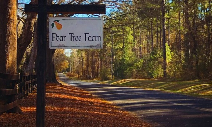 Kershaw County Haus | Pear Tree Farm. Peaceful, Country living at its best. 12 stables. Pet Friendly