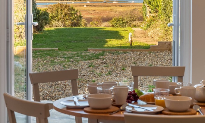 Brancaster Staithe Hütte | Ein super Cottage mit herrlichem Blick auf die Sümpfe