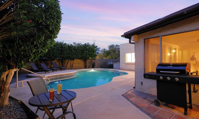 Tempe Hütte | Pebble Retreat-private Pool-7 Mins Arizona State