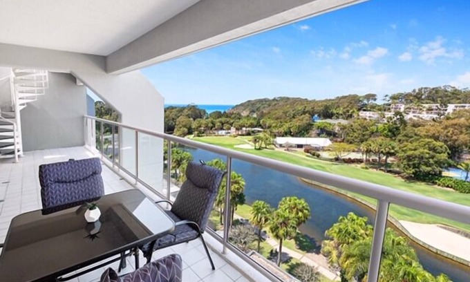 Coffs Harbour Haus | Penthouse 3804 - Rooftop Spa, Resort Access, Pool, Beach