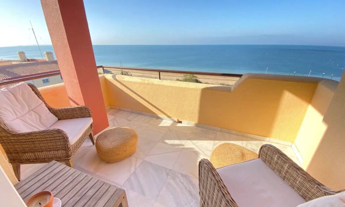 Rota Eigentumswohnung | Penthouse with ocean views and big terrace! Beach & Golf (NEW)