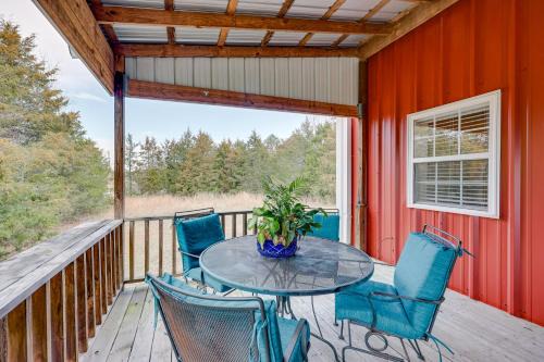 Russellville Haus | Pet-Friendly Dover Cottage with Deck and Mtn Views!