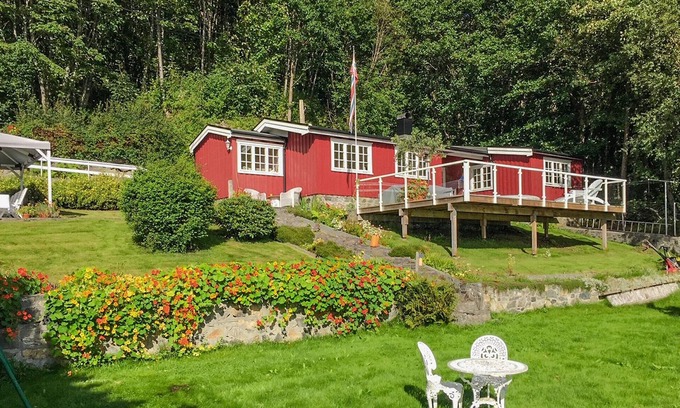 Mauseidvag Haus | Tolles Haus in Mauseidvåg mit Whirlpool
