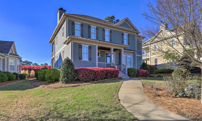 Reynolds Landing Haus | Pet-Friendly Lake Oconee Home in Gated Community!