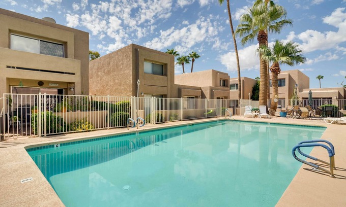 Fountain of the Sun Haus | Mesa-Golfplatz-Haus in mit einem Gatter geversehener Erholungsort-Gemeinschaft