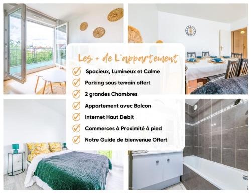 Villemomble Wohnung | Pilepoal II - Balcon - Parking - 6Pers - Lumineux