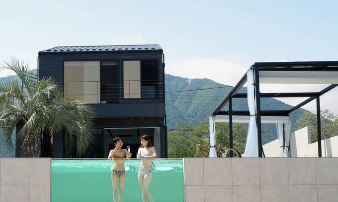 Minami-komatsu Villa | PLATINUM RESORT 1 Villa with Infinity Pool with Private Beach Water Bike Boat unloading available (bring your own) Vacation Rental