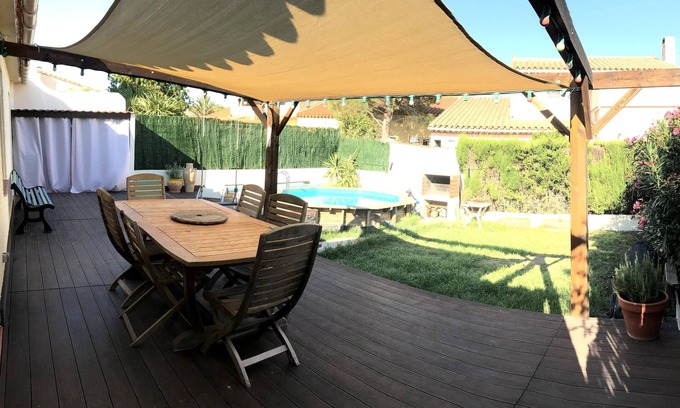 La Figarasse Haus | PLEASANT VILLA IN CANET EN ROUSSILLON