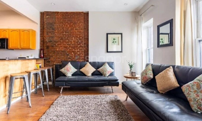 Central Park North Wohnung | Plüsch und geräumige Wohnung mit 2 Schlafzimmern in Manhattan