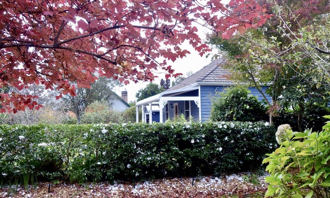 Wentworth Falls Haus | Die Hütte des preisgekrönten POETs Blue Mountains Tranquillity