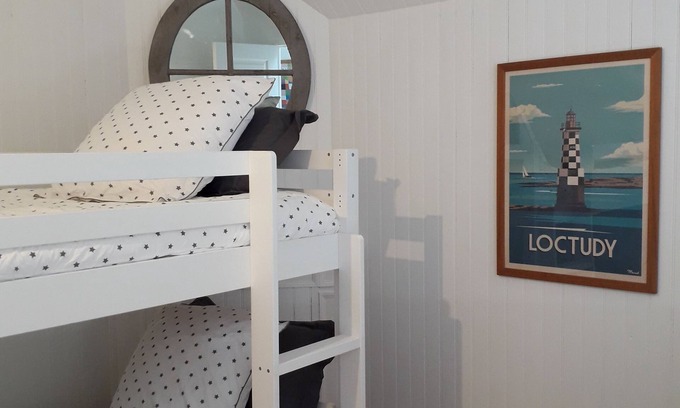 Ile-Tudy Haus | Pointe de l'Ile-Tudy- Fisherman's cottage 50 m from the ocean - 2 to 4 people