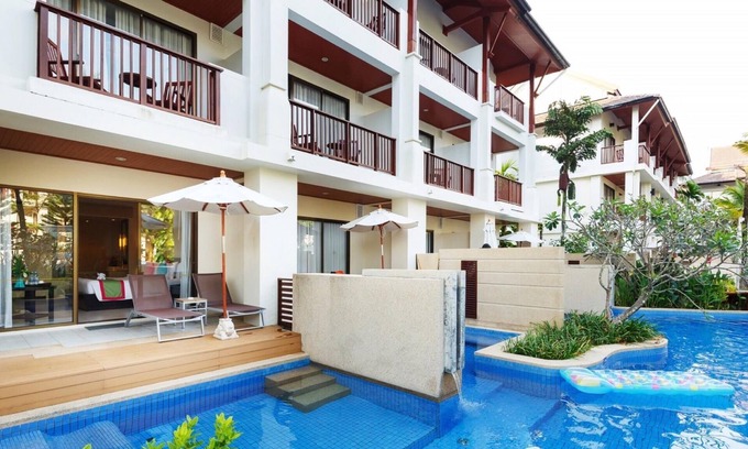 Khao Lak Resort | Zugang zum Pool -53 m² | Door Step Pool | Private Terrasse - PAS # 15