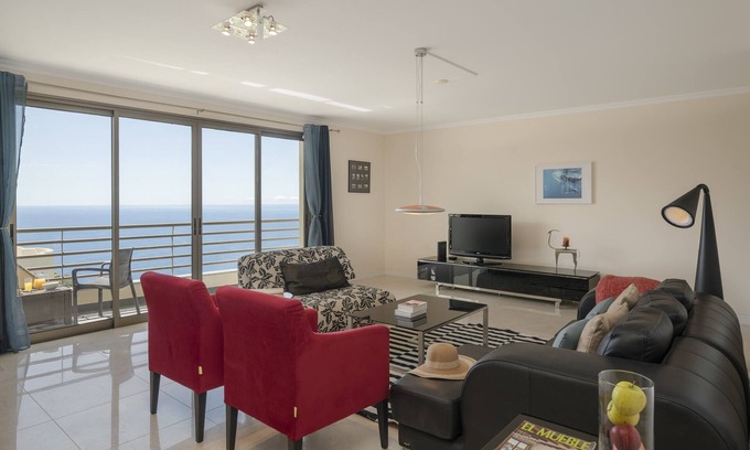Estrela da Calheta Wohnung | Pool and sea view - Calheta Victory View