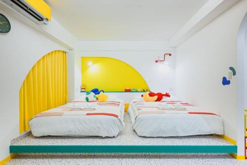 Shibadaimon Wohnung | Pop playful accommodation for family, 4 people, 4 min