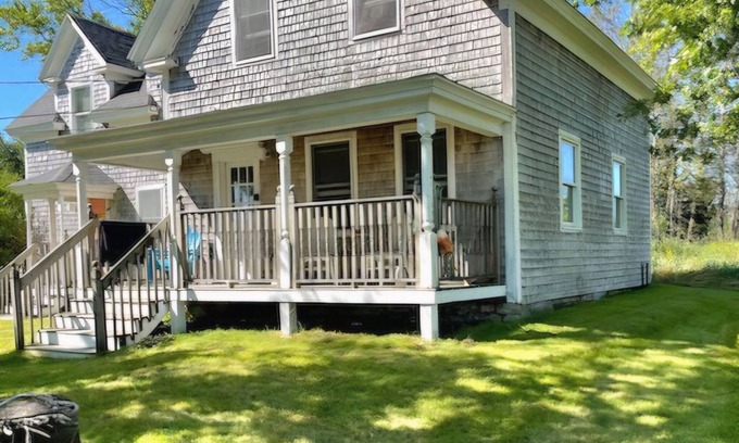 Corea Wohnung | "PorchView" at Corea Harbor - sweet one bedroom w/views! Near Schoodic/Acadia.
