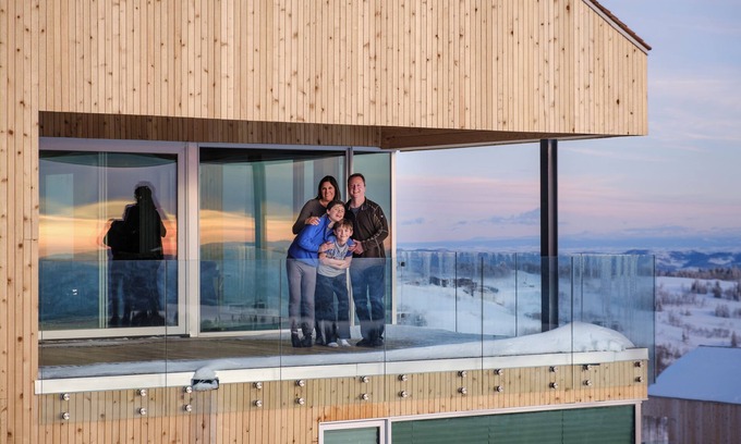 Powder Mountain Haus | PowMow! Top of World View - 1. Piste Ski-in / -out auf dem Summit Powder Mountain