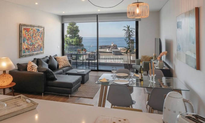 Camara de Lobos Wohnung | Premium apt, bay and sea views | Bayside