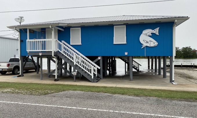 Chauvin Haus | Prime spot located on the water, Luxury living Bayou front living at its finest.