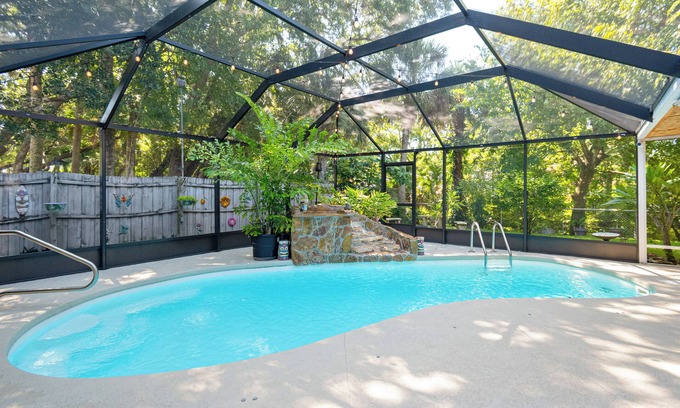 Port Saint John Haus | Private Backyard Oasis: Cocoa Family Home!