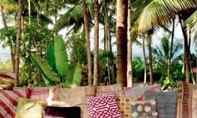 Morjim Haus | Private beach house, bang on the beach @Ashvem/Morjim