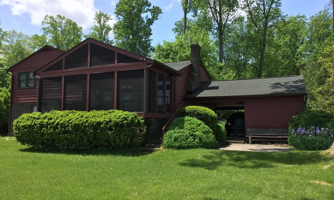 Port Republic Haus | Privates Haus am Strand mit wunderschönem Blick auf die Bucht