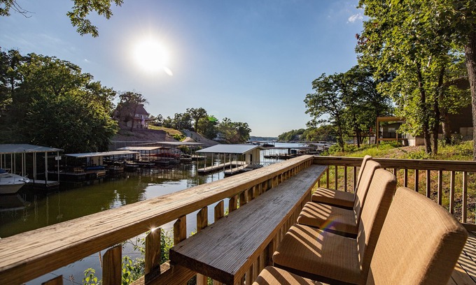 Osage Beach Haus | Private Dock, Paddle Boards, Views & Hot Spots!