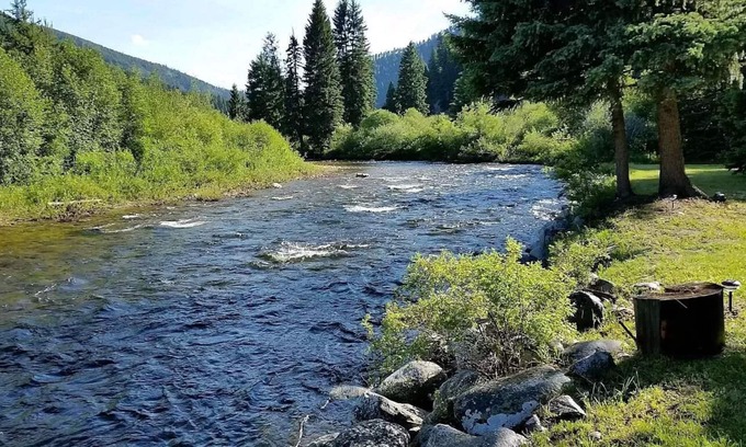 Sula Kabine | Private East Fork River Cabin, sleeps 9, 2 acres, 30 minutes to ski hill & Darby