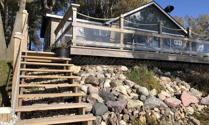 Hamlin County Kabine | Privates Grundstück am See mit riesiger Terrasse!