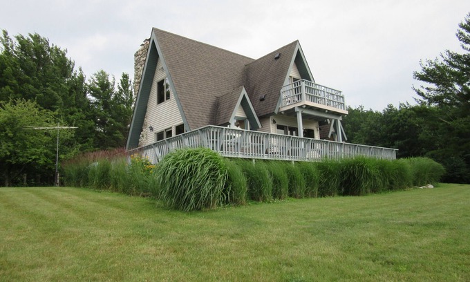 Harbor Springs Skihütte | Privates Sunset Chalet auf 60 Hektar