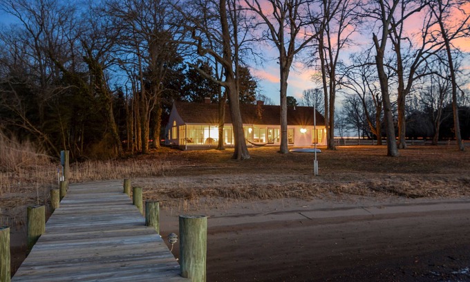 Chestertown Haus | Private Waterfront Paradise w/ Pier - Kayak to Historic Chestertown!