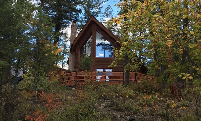 Whitefish Kabine | Private Whitefish Cabin Minuten von der Innenstadt von Whitefish