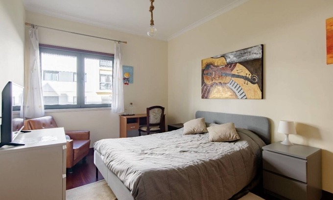 Santa Iria de Azoia Wohnung | Quarto Duplo Parque das Nações