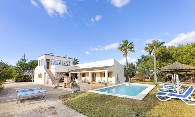 Es Palmer Villa | Ruhige Lage mit Pool – Finca Ses Oliveres de Es Trenc