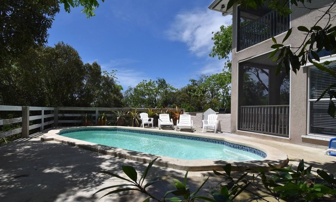 North Side Haus | Quiet, private nature retreat with pool and ocean views.