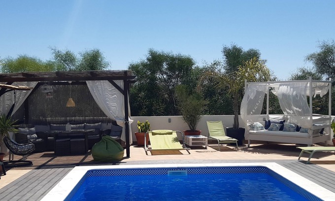 Bernarda Hütte | Quinta dos Migueis - Landhaus, privater Pool und in der Nähe von Stränden und Golf