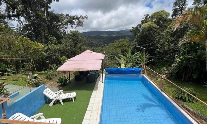 San Isidro Skihütte | Quinta privada con cabaña y piscina temperada