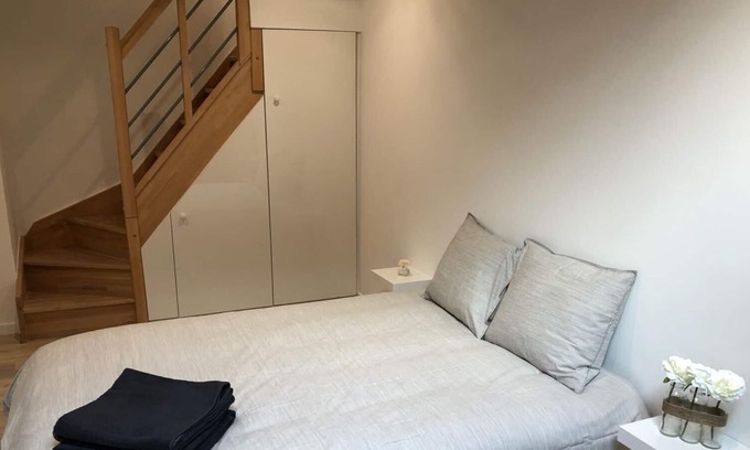 Copponex Wohnung | Apartment-Komfort-Eigenes Badezimmer