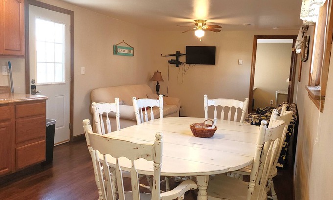 Coldwater Haus | Randall Lake property w beach, kayaks & dock