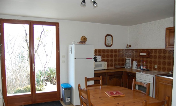 Le Touvet Wohnung | RDC de Villa , vue Montagne