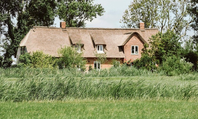 Uelvesbull Haus | Reetdachhaus Huus Uelvesbüll - Combination apartments south-west