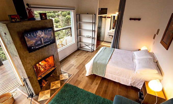 Goncalves Kabine | Refugio Marincek - Gonçalves - MG