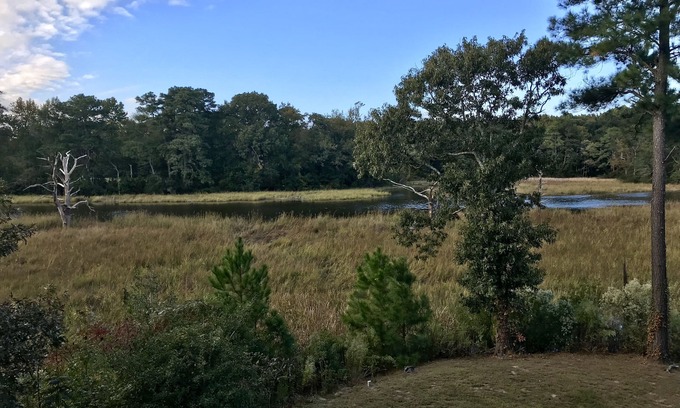 Princess Anne Wohnung | Entspannen Sie sich am Fluss südlich von Salisbury