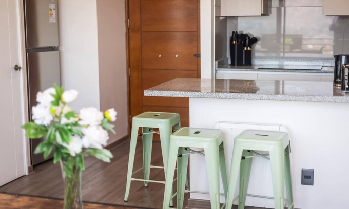 Barrio Italia Wohnung | Relax while discovering the best of Ñuñoa