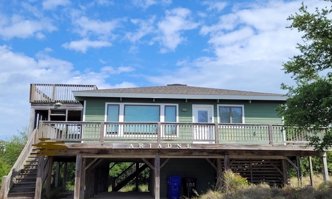 Carolina Dunes Haus | Entspannendes Strandhaus mit Panoramablick und WiFi
