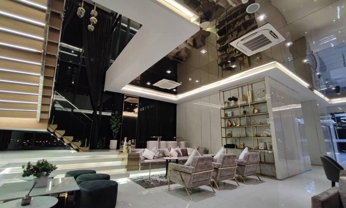 Bang Na Wohnung | Relaxing Luxury Bangkok View Studio Room Near BTS