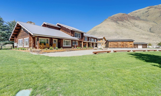 Custer County Haus | Remote Idaho Mountain Lodge w/ River Access!