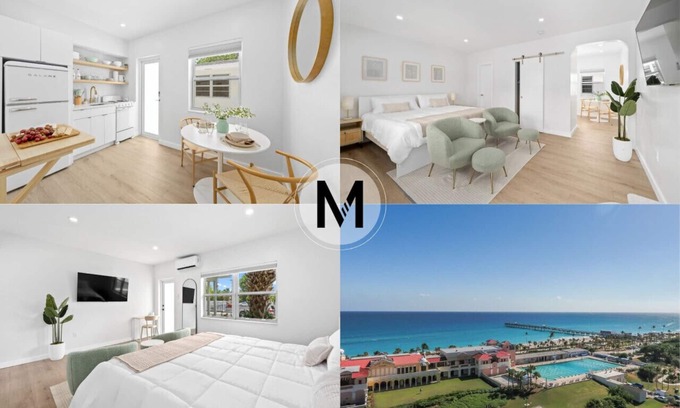 Parrot Cove Wohnung | Retro Modern vibes ! King Bed Near beach ! Villa 9