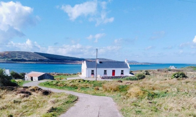 Lettermacaward Hütte | Direkt am Meer mit Panoramablick - Atemberaubende Hütte Drimlaghdrid