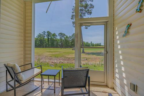 Carolina Forest Haus | River Oaks Resort Golf Course View Unit 63C